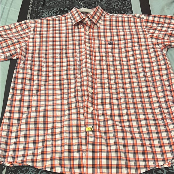 Cinch Other - Cinch Men's Red and Blue Checkered Shirt, very nice, size large, S/S